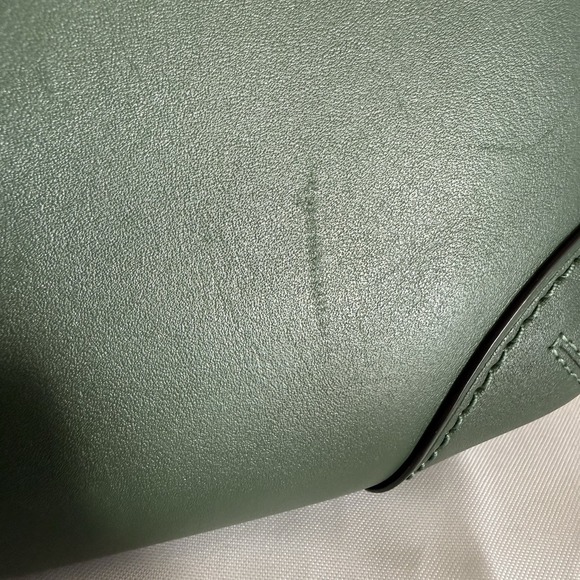 COACH HAMPTONS Re-Edition Leather Hobo Shoulder Bag Purse Hunter Green Ltd. Ed. - Picture 3 of 16